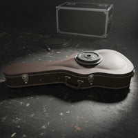 36 Inch Guitar Case Shockproof Wood Guitar Case Soft Padded Interior Instrument Storage for Travel