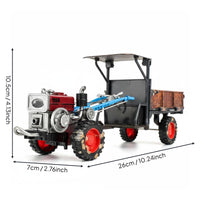 1:24 Scale Walking Tractor Model Distressed Finish for Collectors, Boys