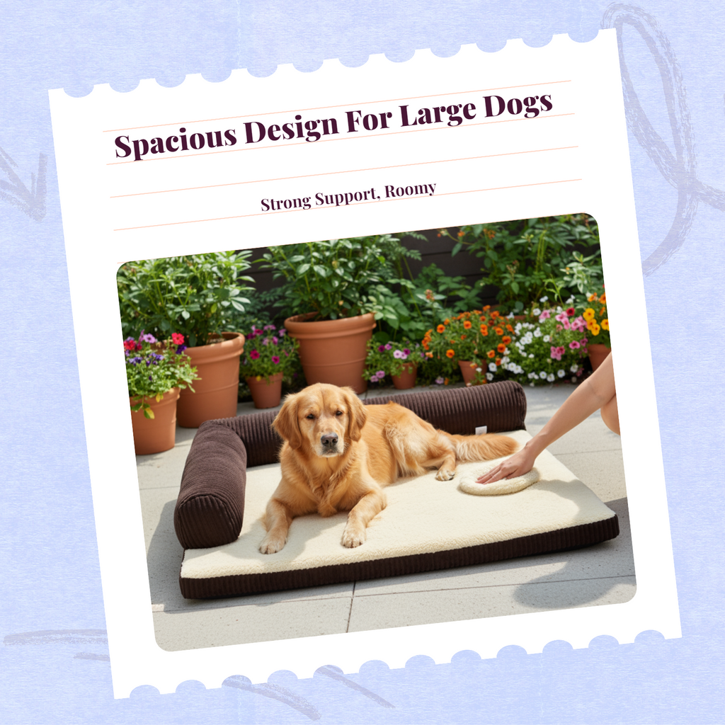 Removable Dog Sofa Bed, Non-Slip Comfort Mat Easy to Clean