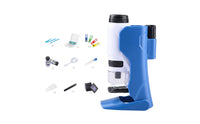 Children's Educational microscope Outdoor Exploration Portable Zooming Instrument 180x Magnification for Students