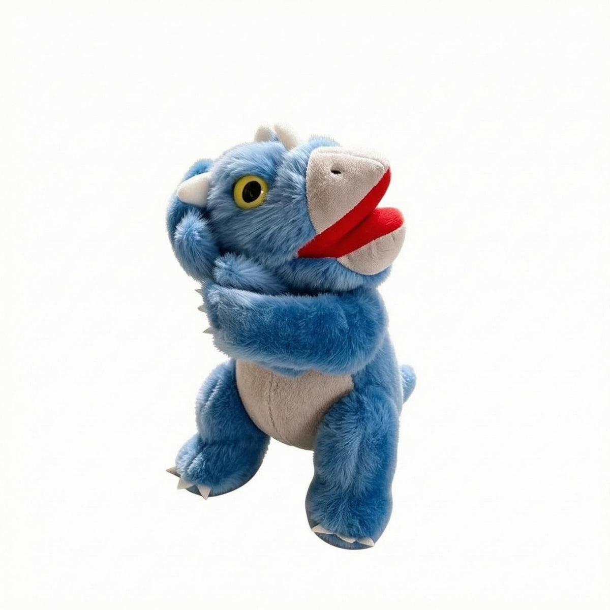 Dinosaur Wristband Embroidered Eyes Soft Dinosaur Puppet Role Play for Children