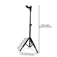 Tripod Guitar Stand Foldable Stable Folding Guitar Stand