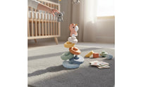 Soft Stacking Cube Set Early Learning Stacking Toy Squeezable Number Cube Toy for Infants, Preschool