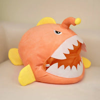 Anglerfish Hat Photo Prop Funny Marine Creature Head Mask PP Cotton Filled