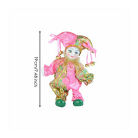 Festive Doll Giftable Home Decor Colorful Design for Shelf Display
