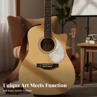 Acoustic Guitar Pickguard Easy to Install Self Guitar Guard 3D Pattern