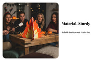 3D Decoration Reusable Artificial Fire Decoration Artificial Fire Centerpiece for Fireplace