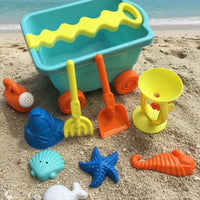 Sand Vehicle Toy Set Easy to Carry Sand Vehicle Toy Heavy-Duty for Sandbox