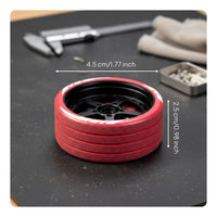 Aluminum RC controller Steering Wheel Universal Metal Handset Wheel High Realism remotes Control Accessory for Car Drifting