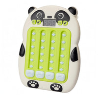 Electronic Toy 4-Button Panda-Style Rhythm Game Machine Digital Display