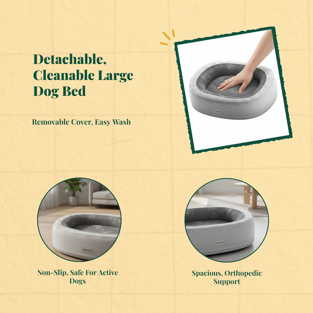 Orthopedic dog bed, thick padding
