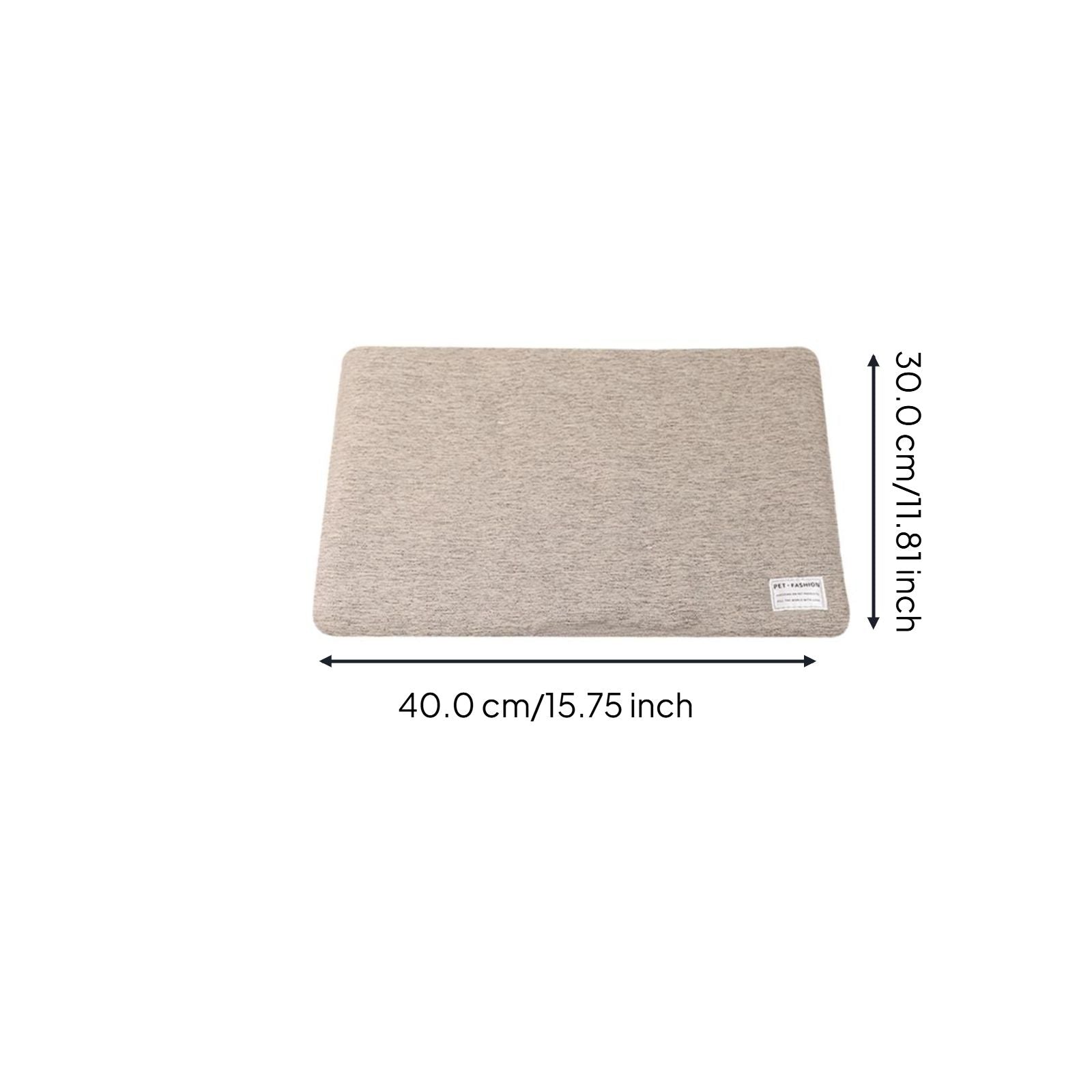 Dog Bed Mat, Winter Warm Kennel Pad, Soft cleanable Pet Sofa, Suitable for Small, average, and Large Dogs and felines