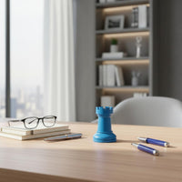 Chess Piece Pen Holder Creative Design Castle Chess Piece Vase Minimalist Design