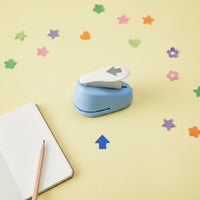 3 Pieces Shape Punch Set Assorted Shapes Shape Punch Creative Craft for Journal
