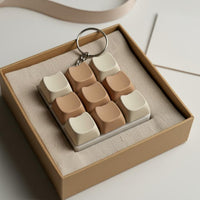 Key Switch Tester 9 Key Switch Tester Fidget Gadget Mini Keyboard Keychain for Travel