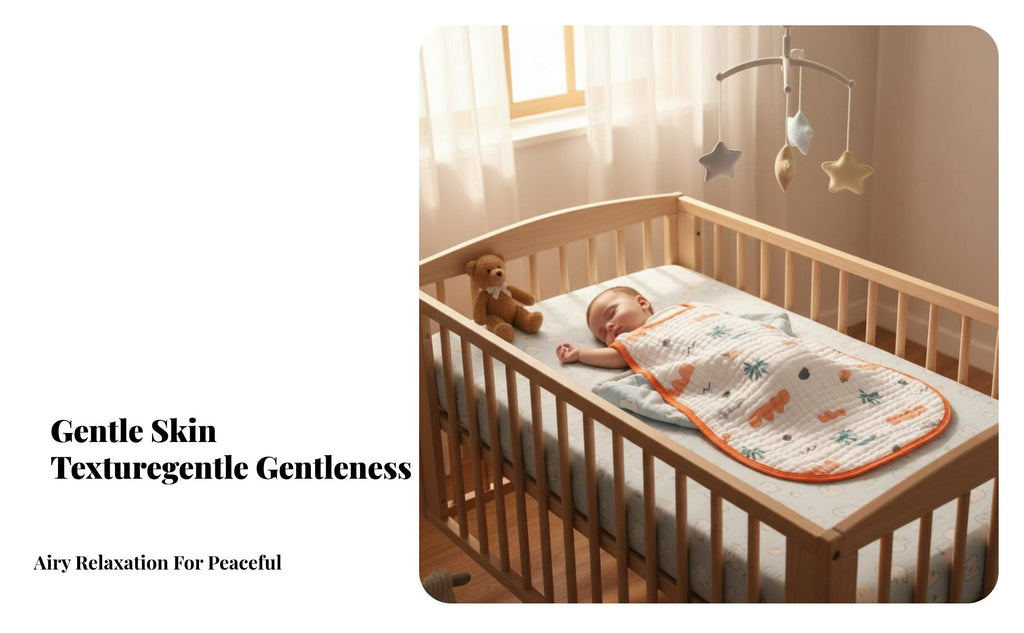 Sleeveless Gauze sleeping bag Antipush Design infant nightwear Wide fashion-forward for Infants