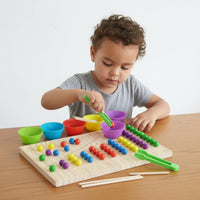 Counting Bead Game Fine Movement Skills Educational Bead Toy Number Learning