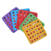 5 Pieces Bingo Card Set Rounded Corners Reusable Bingo Card Party Play