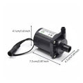 DC Water Pump Continuous Use Brushless Water Pump Quiet for Aquarium