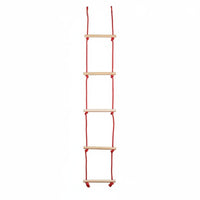 Wooden Rope Ladder Sturdy Rope Ladder Non-Slip Grip for Preschoolers