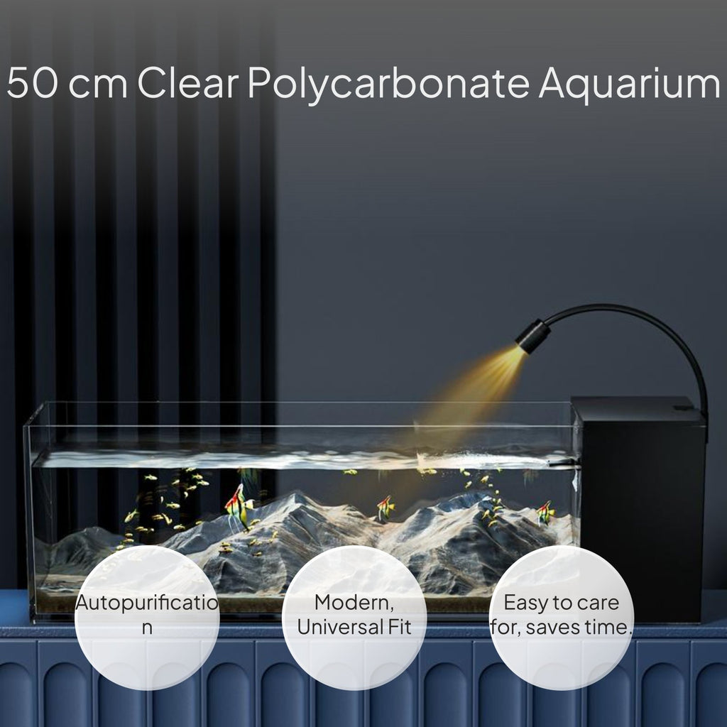 Desktop Flow Aquatic Habitat with Side Purifier, PC Material