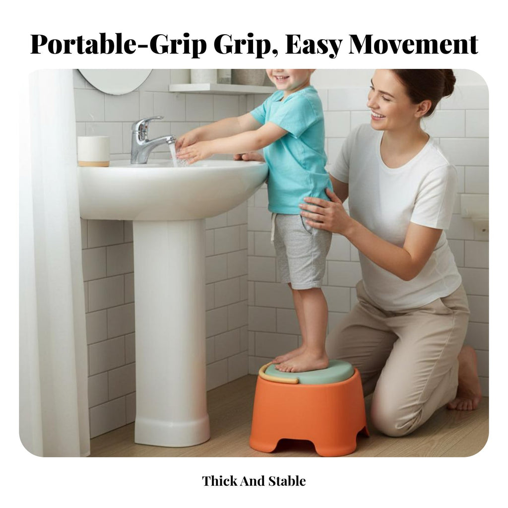 kid's Carry Stool Lightweight toddler's Booster Step Heavy Duty for Children