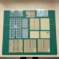 Model Building with Balconies Paintable Apartment Model Kit Detailed