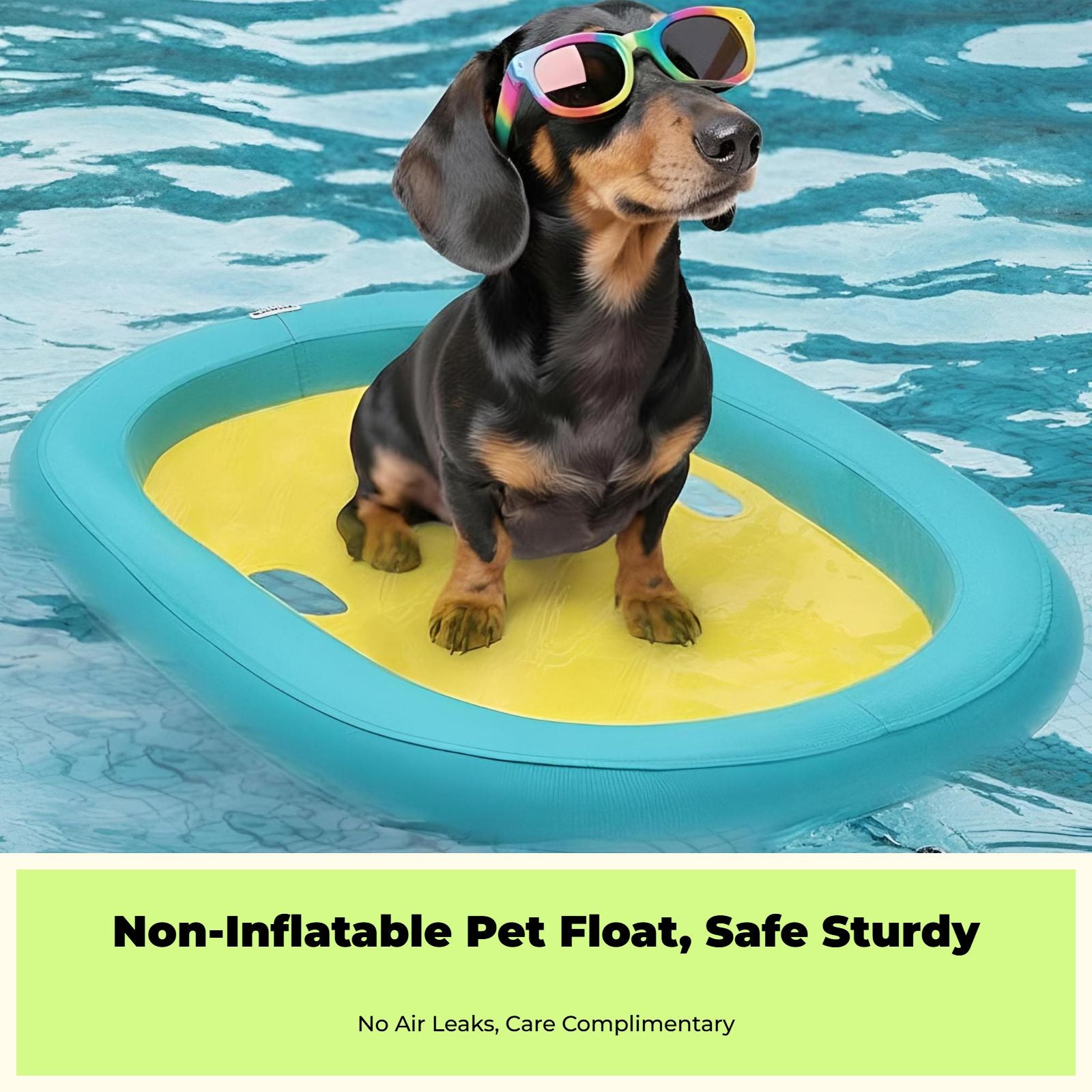 Dog Pool Float, High Buoyancy Foam Mat, Foldable, Safe