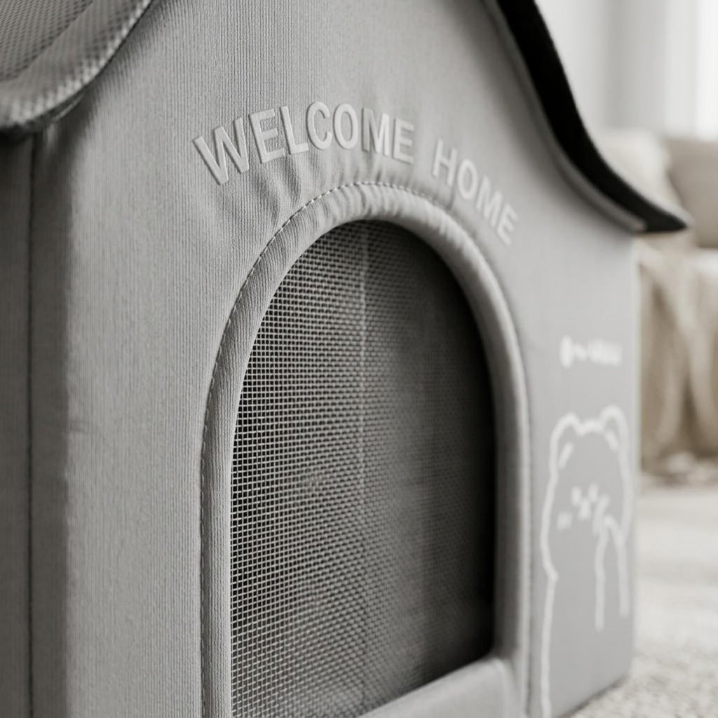 Ice Pack Pet House Portable Summer Cooling Dog House Sturdy for Hot Weather