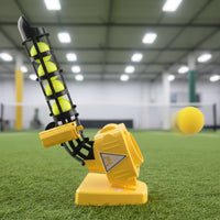 Automatic Ball Launcher Tube-Design Tennis Ball Thrower EVA Balls