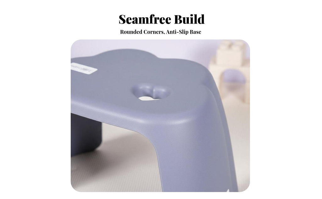 CumulusShaped Seat Cartoon Design Small Stool Cute Appearance for infants, Parents