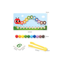 Bead Game Parent-Child Interaction Number Matching Game