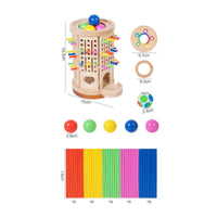 Wooden Stick Balance Game Interactive Kids Plaything Early Learning for Children