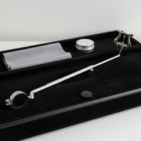 Marching Flute Lyre Metal Flute Music Clip Adjustable for Performance, Rehearsal