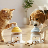 Interactive Feline Challenge Toy Ribbed Feline Challenge Toy Mental Stimulation