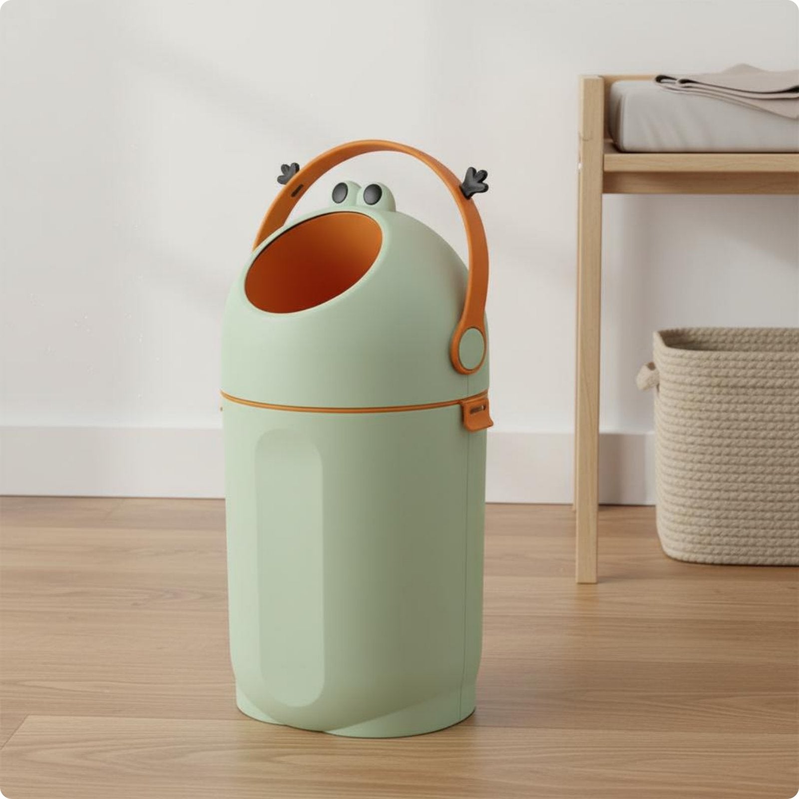 Diaper Pail Easy to Clean Household Storage