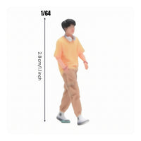 Miniature Boy Figurine 1/64 Scale Handmade Resin Figurine