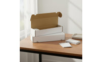 Trading Card Storage Box Large Capacity Corrugated Cardboard Card Box for Gamers