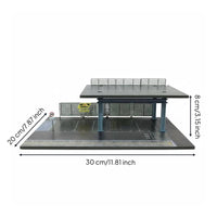 1:64 Scale Parking Lot Model for Photography