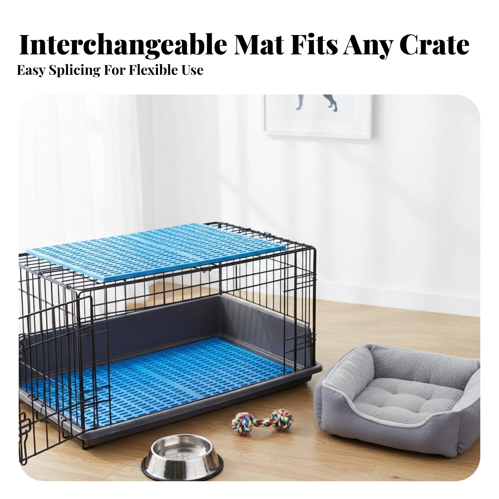 connectable Floor lattice Promotes Air Circulation Elevated Floor lattice for Kennels