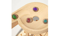Marble Track Building Set Hands-On Assembly Wooden Marble Run for Boys
