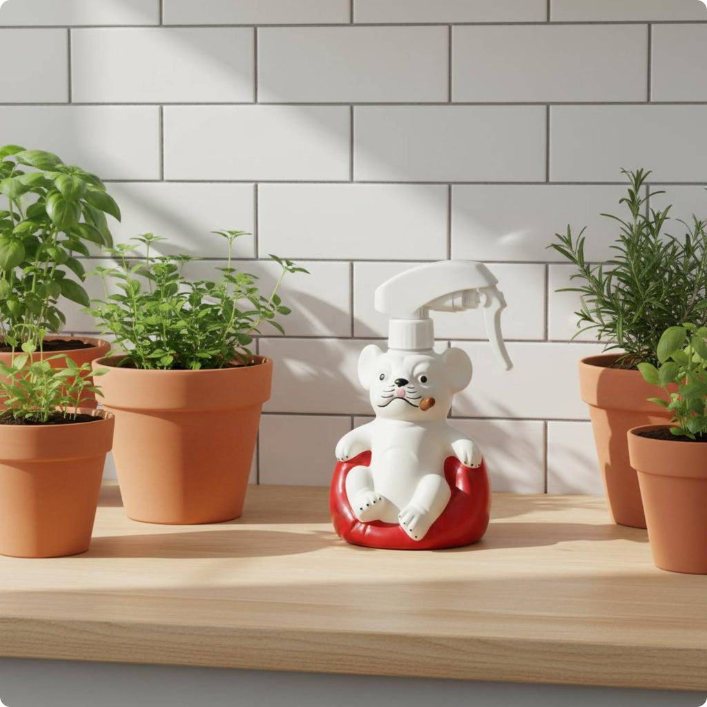 Cartoon Dog Sprayer Compact Tabletop Misting Bottle Lightweight