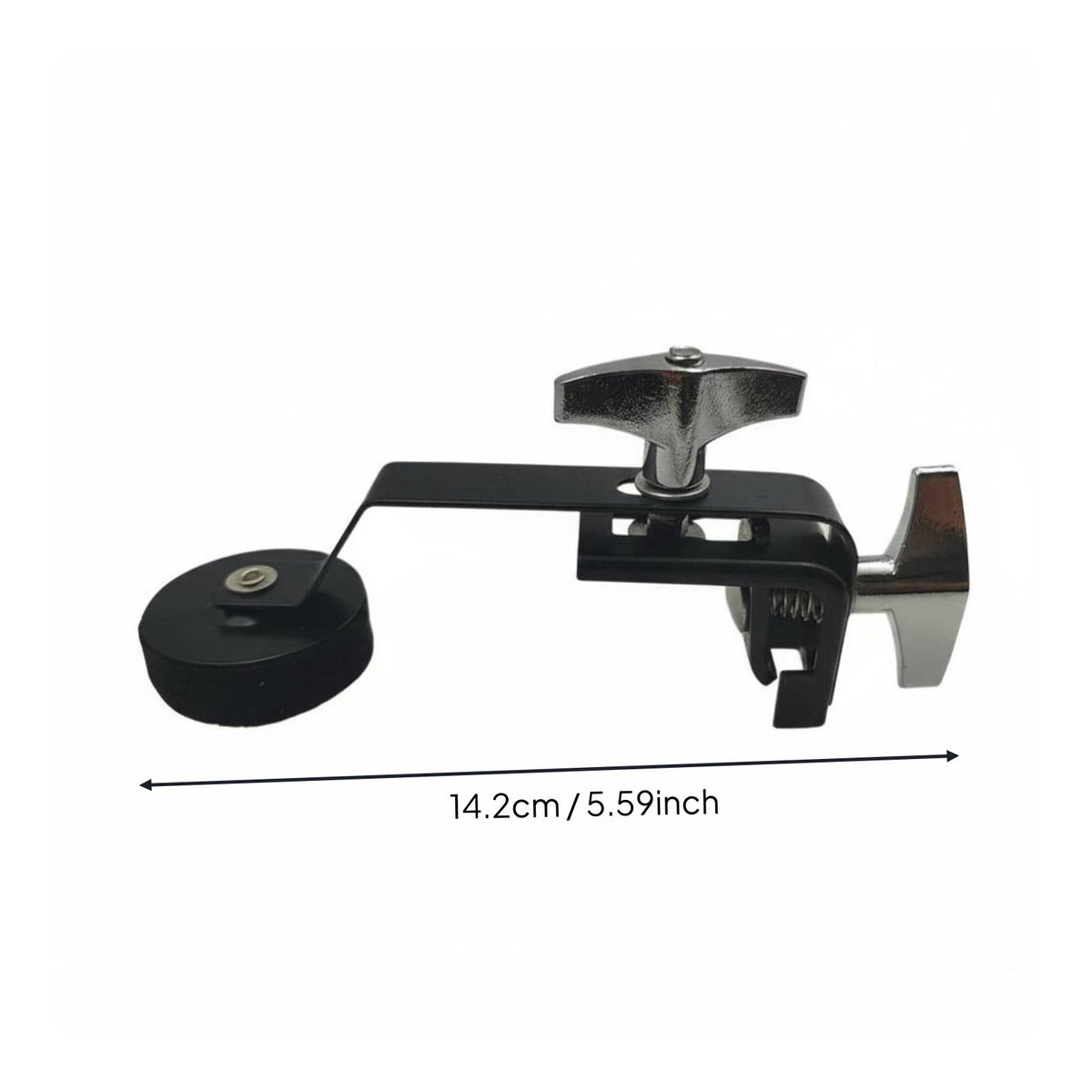 Drum Overtone Control Pad Snare Drum Damper Percussion Accessory for Drummers, Percussionists, Practice