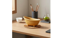 Bathtub Tea Pet Creative Design Clay Tea Pet Handmade for Desk