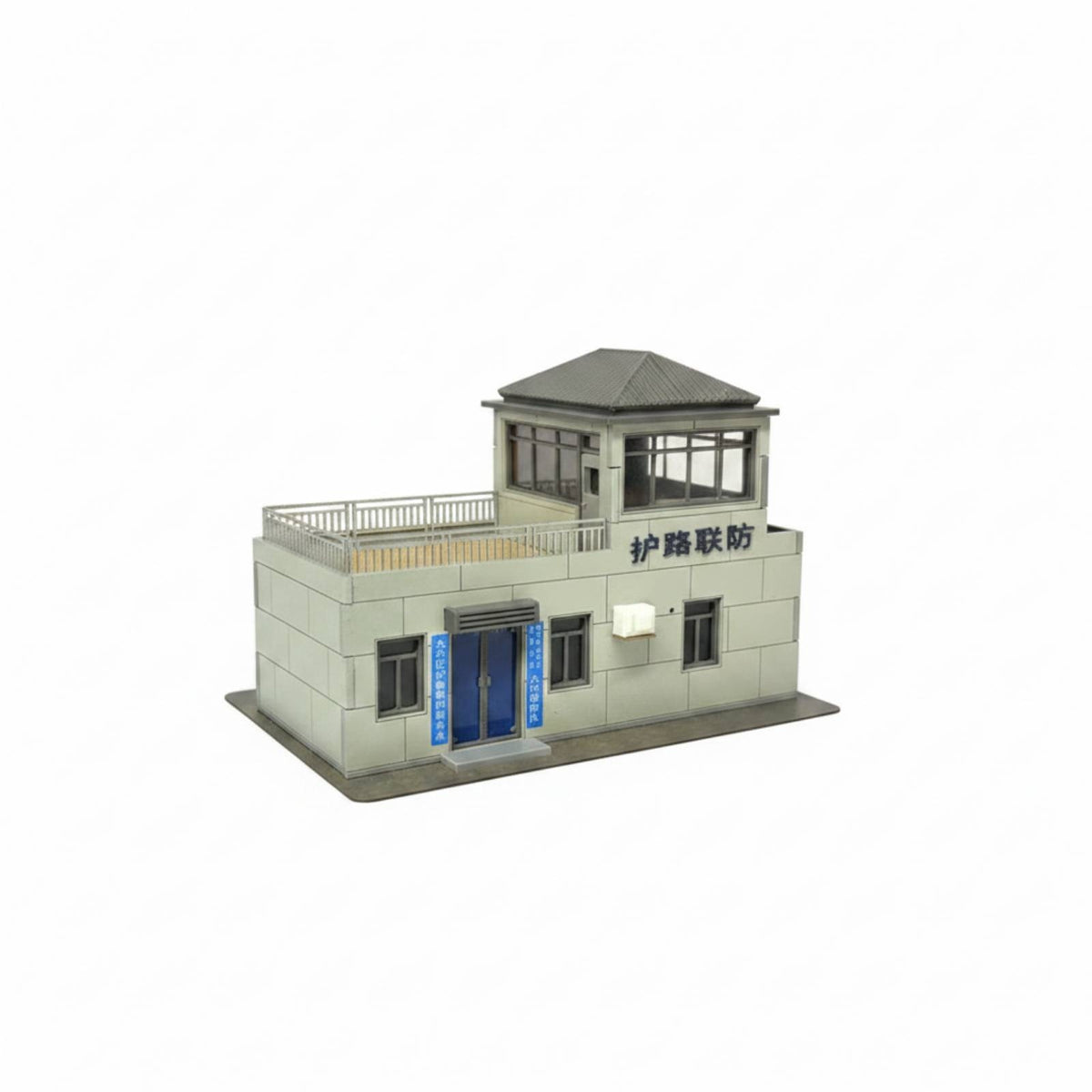 HO Scale Building Detailed Diorama Miniature Realistic for Hobbyists, Collectors