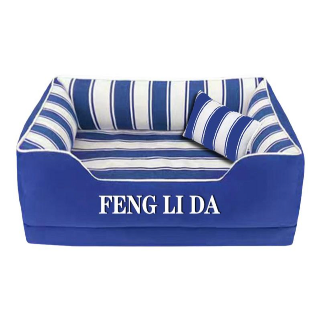 Washable non-slip pet bed