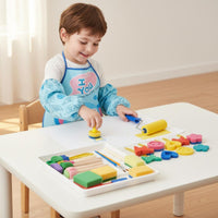 33 Pieces Sponge Stamp and Brush Set Sparks Creativity for Daycare, Preschoolers