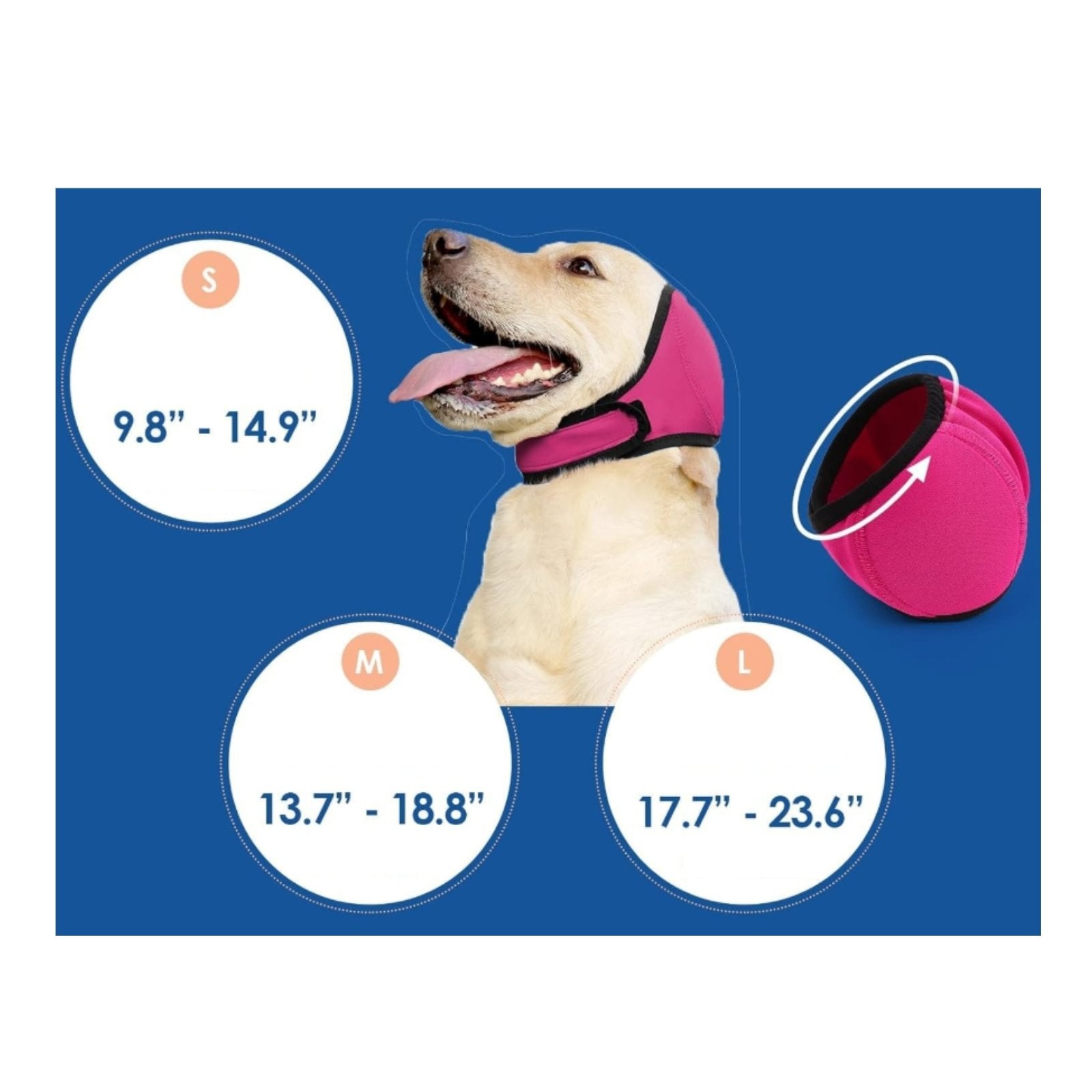 Waterproof Dog Ear Cover Summer Use Pet Accessory Soft Material
