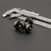 1:160 Train Wheels Universal Fit N Scale Metal Wheel Realistic Appearance