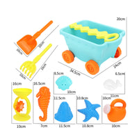 Sand Vehicle Toy Set Easy to Carry Sand Vehicle Toy Heavy-Duty for Sandbox